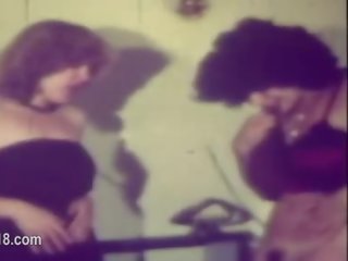 Old VHS sex clip from 1970