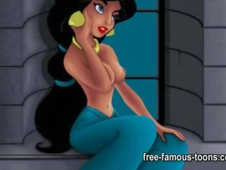 Aladdin 和 茉莉 性别 视频 滑稽模仿