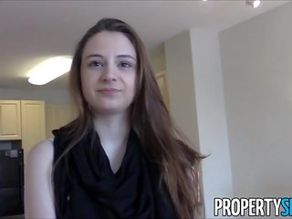 Propertysex - muda sebenar harta ejen dengan besar semula jadi payu dara buatan sendiri seks video klip